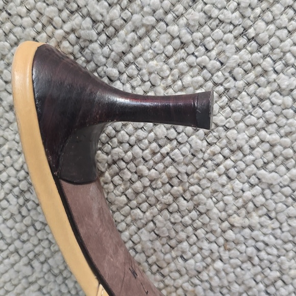 Donald Pliner Leather Mules 7 - Picture 4 of 5